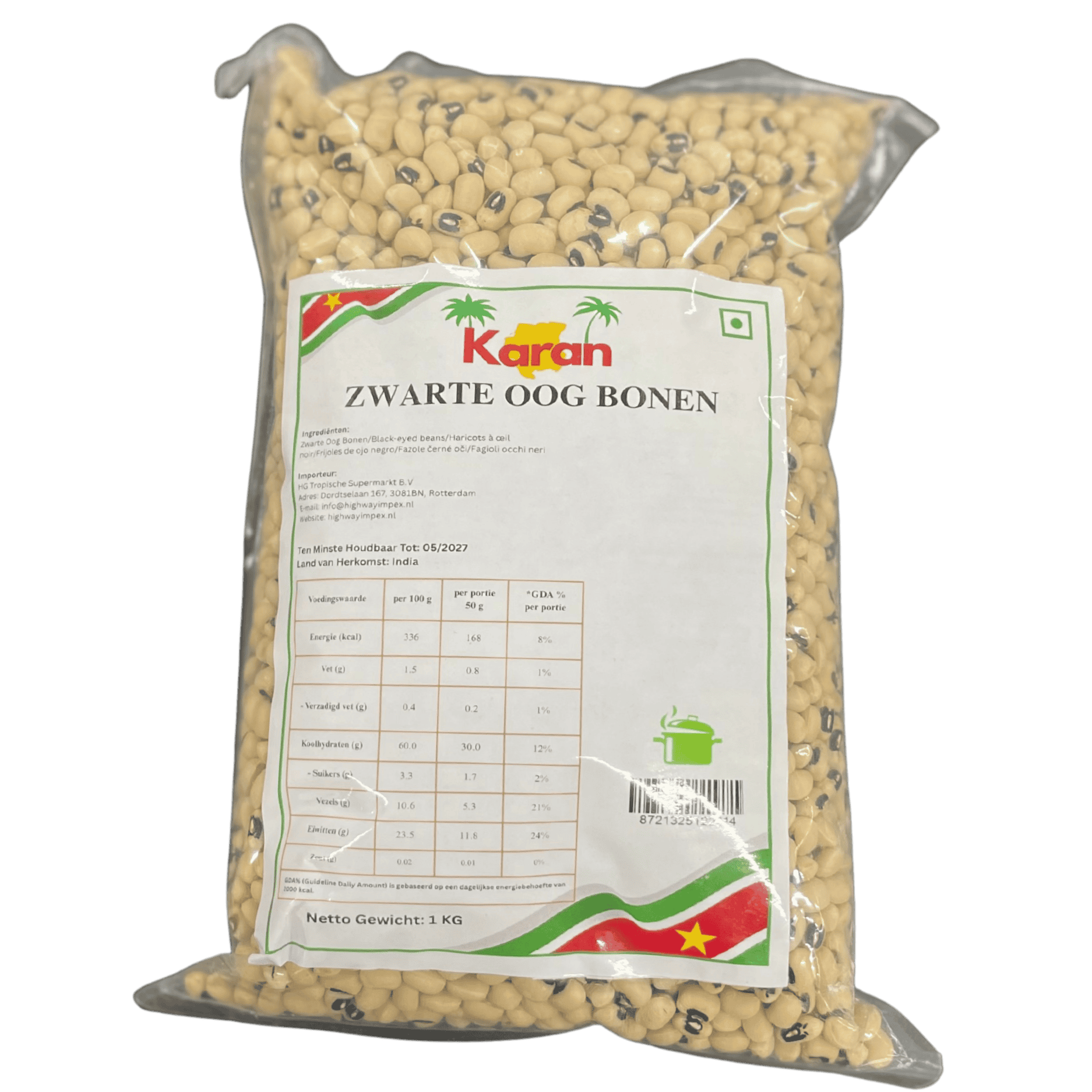 Karan Black Eye Beans 1 Kilo