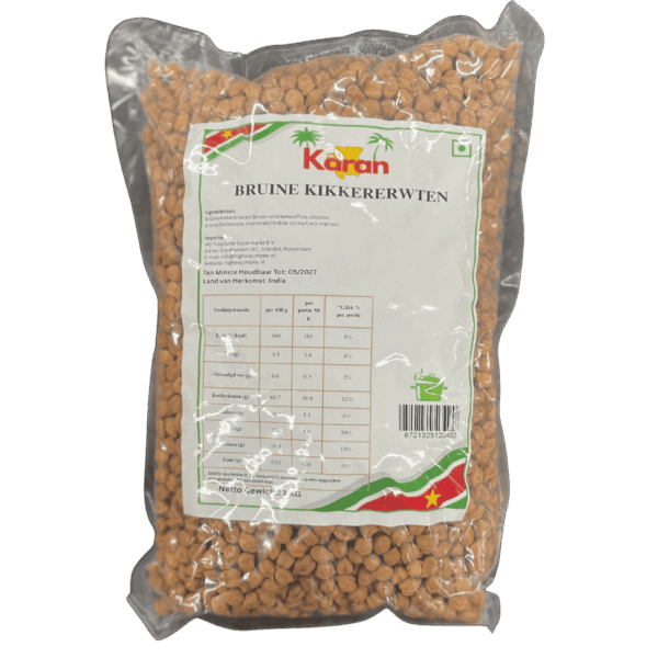 Karan Bruine Kikkererwten 1 Kilo