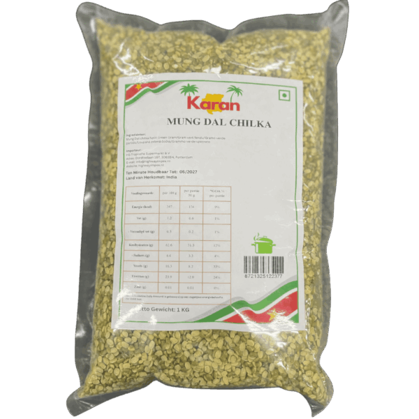 Karan Mung Dal Chilka 1 Kilo