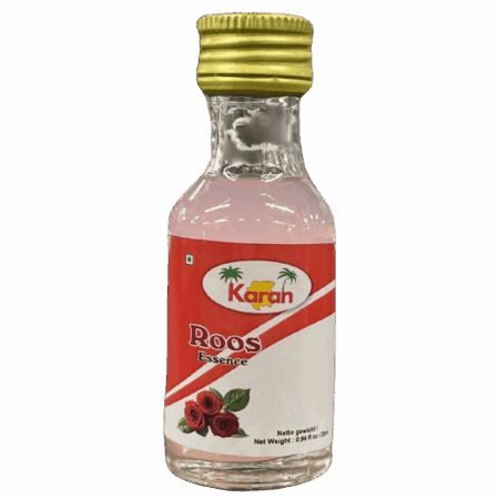 Karan Roos Essence 28ml – Geconcentreerde Rozenessence voor Desserts & Zoetigheden