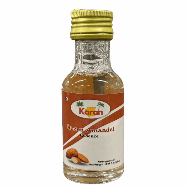 Karan Rozen Amandel Essence 28ml – Aromatische Roos & Amandelsmaak voor Desserts