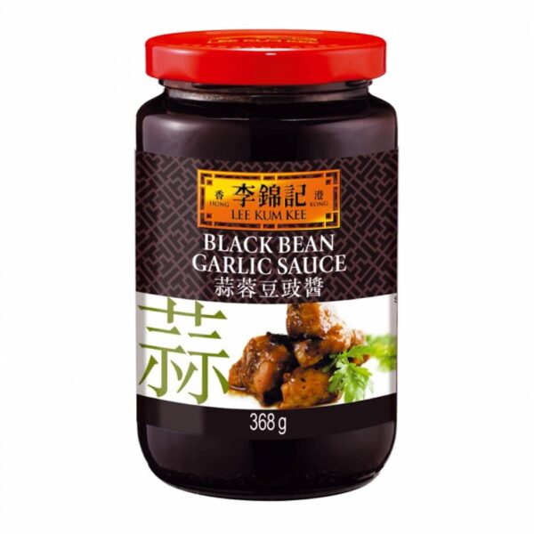 LEE KUM KEE BLACK BEAN GARLIC SAUS 368GM