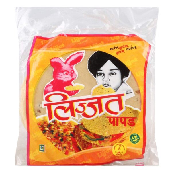 Lijjat Jeera Papad 200g