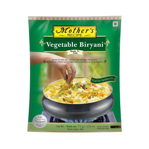 Mothers vegetable Biryani 280g