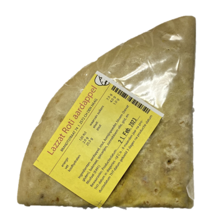 Lazzat Aardappel Roti 3st