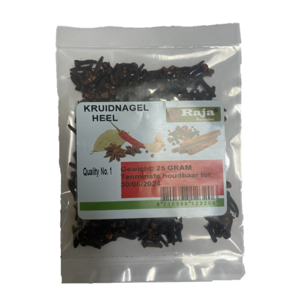 RAJA HINDUSTANI KRUIDNAGEL 25GM