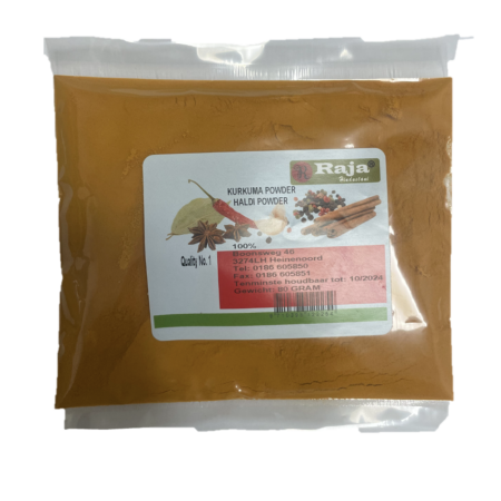RAJA HINDUSTANI HALDI 80GM