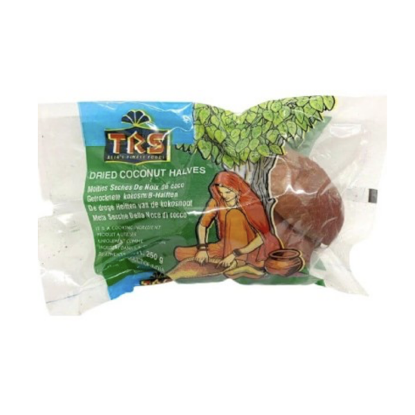 TRS DRIED COCONUT HALVES 250GM