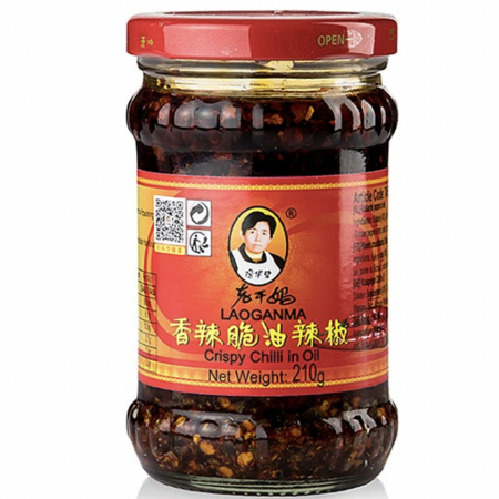 LAOGANMA CRISPY CHILI OIL 210GM