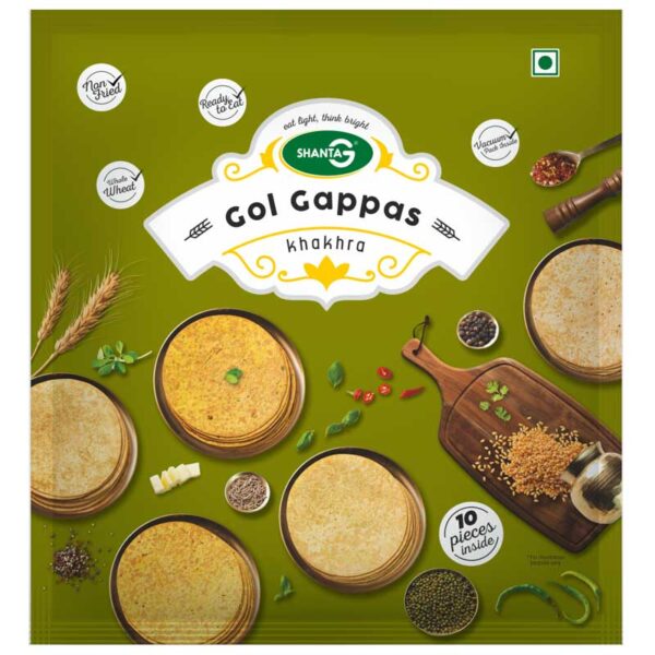 Shanta G Khakhra Golgappa 200 Gr