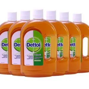 Dettol Antiseptische Vloeistof 6x750ml Voordeelverpakking Ontsmetting En Hygiëne