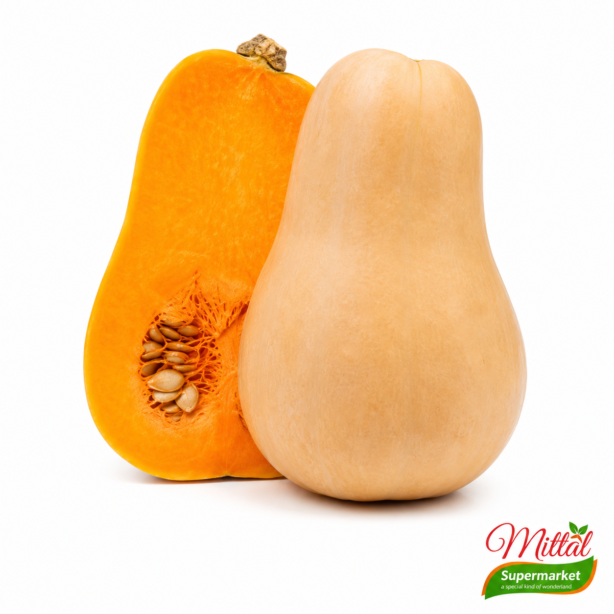 Verse Flespompoen (Butternut) per Stuk, Zoet en Nootachtig