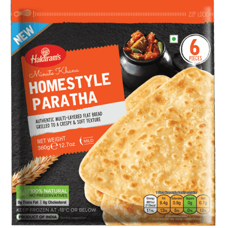 HALDIRAM HOMESTYLE PARATHA 6ST