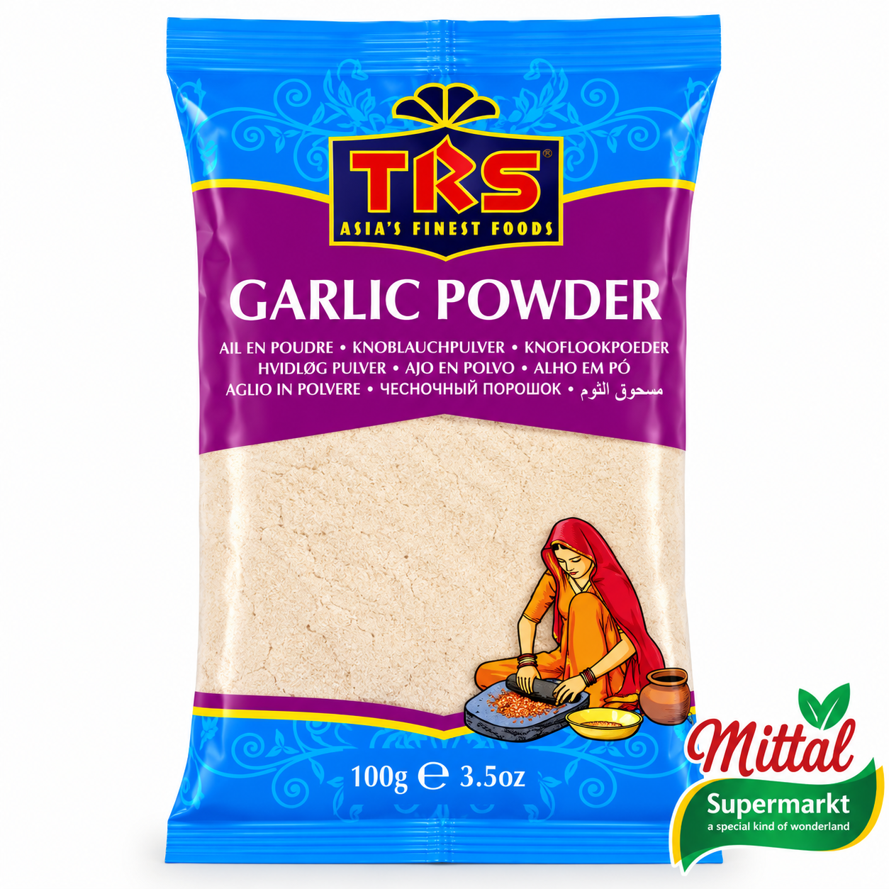 TRS Garlic Powder 100g, Knoflookpoeder (Lehsun)