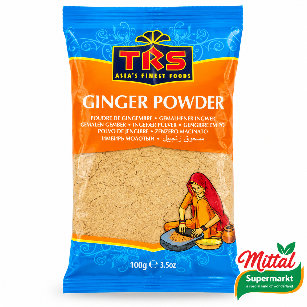 TRS Ginger Powder 100g, Gemberpoeder (Gedroogde Gember)
