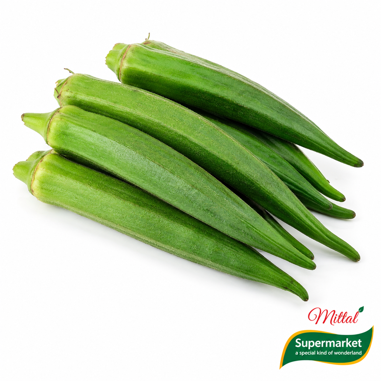 Verse Okra (Bhindi) per Kilo, Indiase Peulgroente