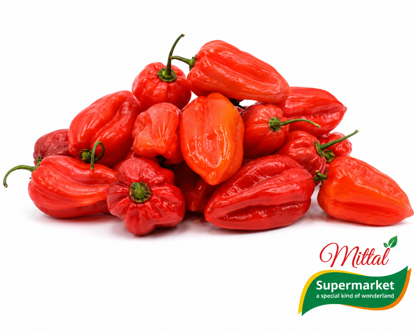 Verse Rode Habanero Peper per Kilo, Fruitig en Vurig Heet