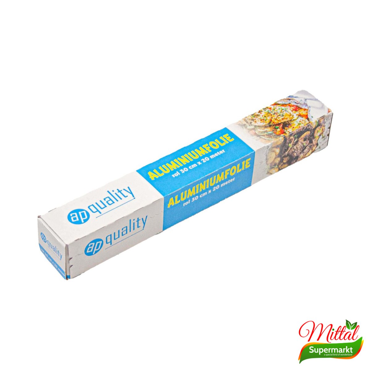 Aluminiumfolie 30cm, Huishoudfolie op Rol (Aluminium Foil)