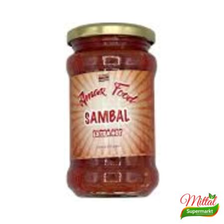 Amar Food Rode Sambal 300g – Pittige Rode Sambal (Red Sambal) | Mittal Supermarkt