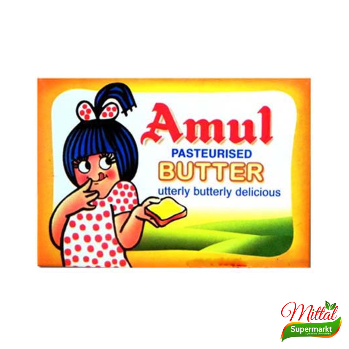 Amul Butter 100g, Indiase Gezouten Roomboter (Amul Makhan)