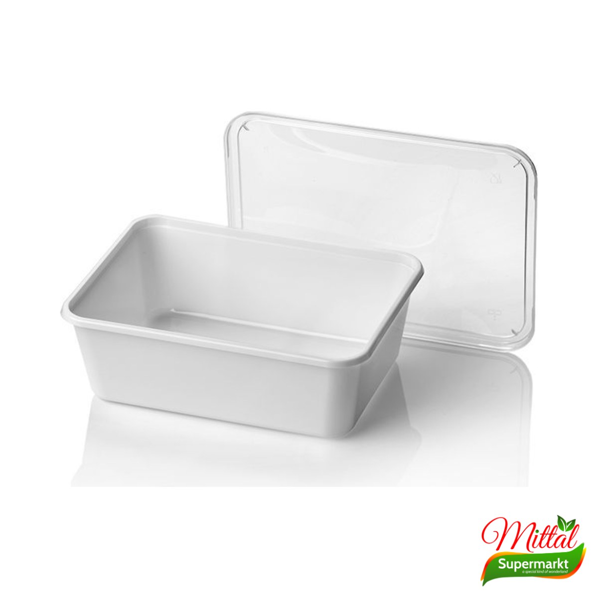 AP Quality Bakjes 1000cc 25 Stuks, Stevige Maaltijdbakjes (Food Containers)