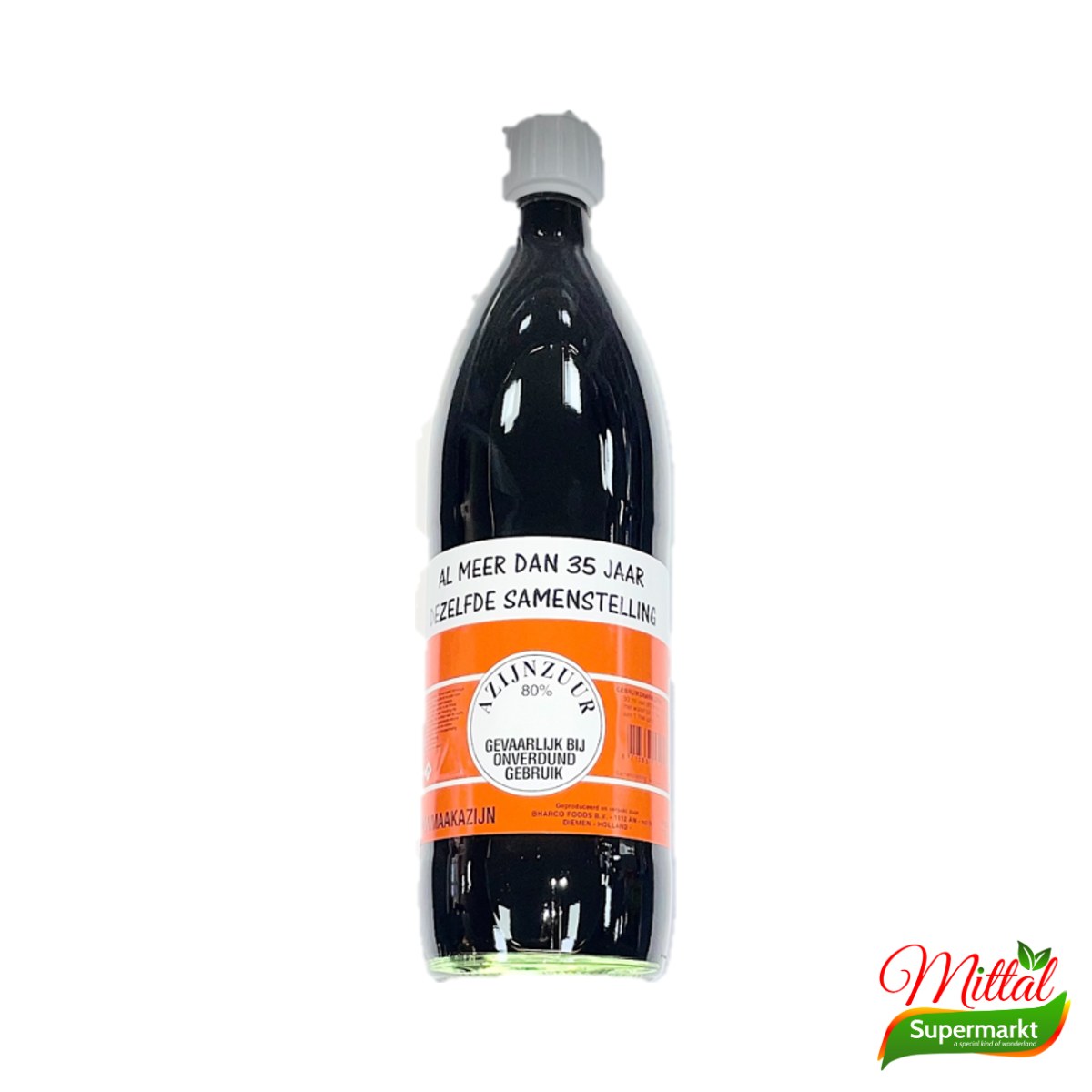 Azijnessence 80% Donker 1L, Geconcentreerde Azijnessence (Vinegar Essence)