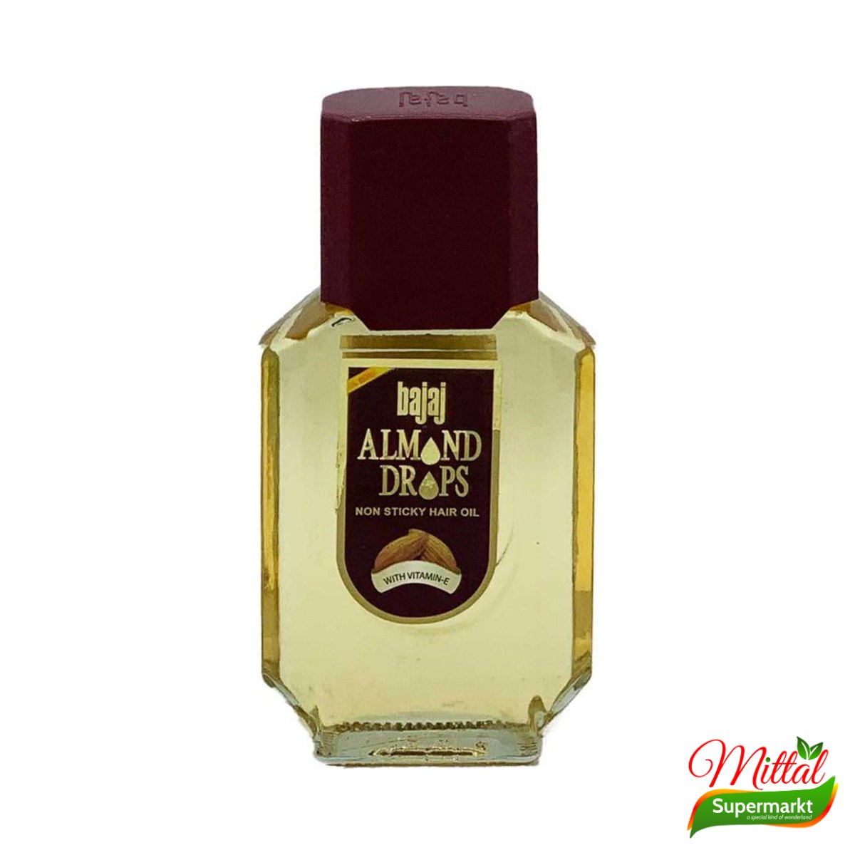Bajaj Almond Drops Haarolie 100ml, Amandelolie voor het Haar (Almond Hair Oil)