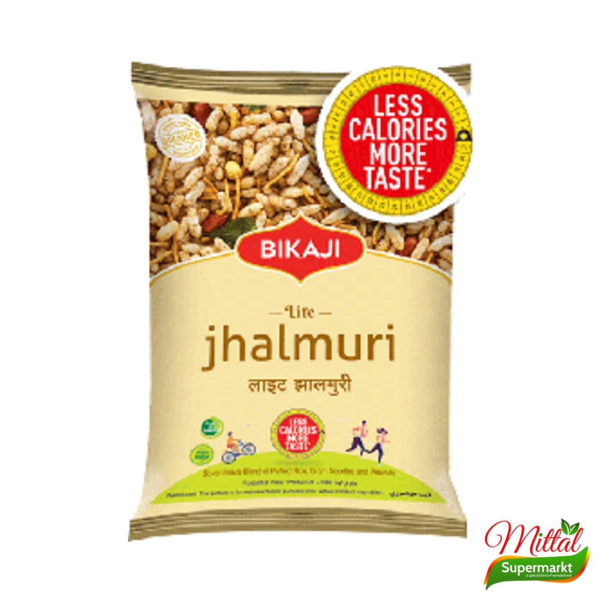 Bikaji Salted Jhalmuri, Gezouten Puffed Rice Snack (Jhalmuri)
