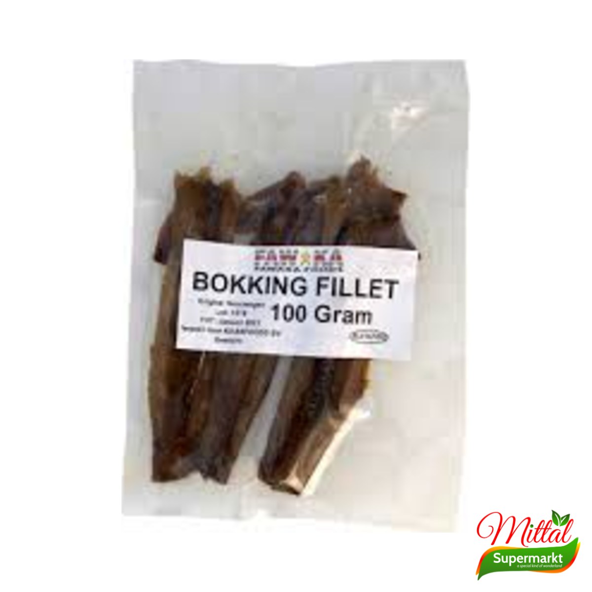 Bokking Filet, Gerookte Haringfilet (Smoked Herring Fillet)