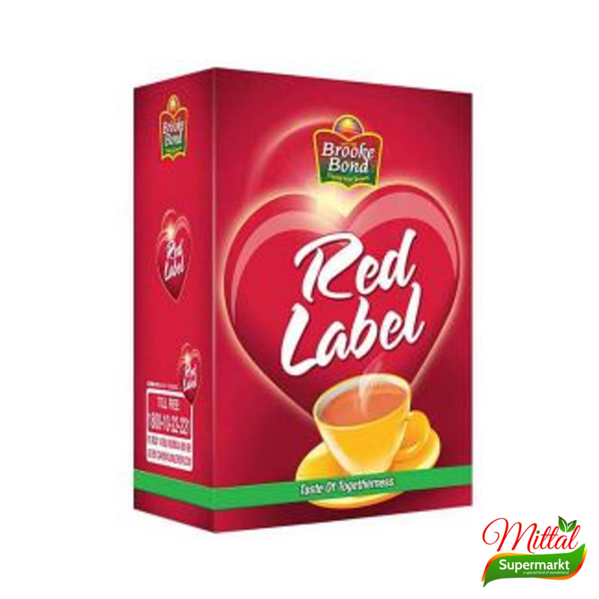Brooke Bond Red Label 500g, Indiase Zwarte Thee (Black Tea)