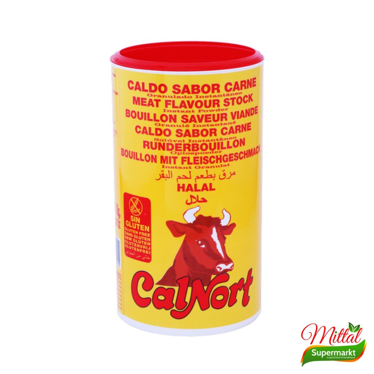 Calnort Runderbouillon 1kg, Instant Bouillonpoeder Grootverpakking (Beef Stock Powder)
