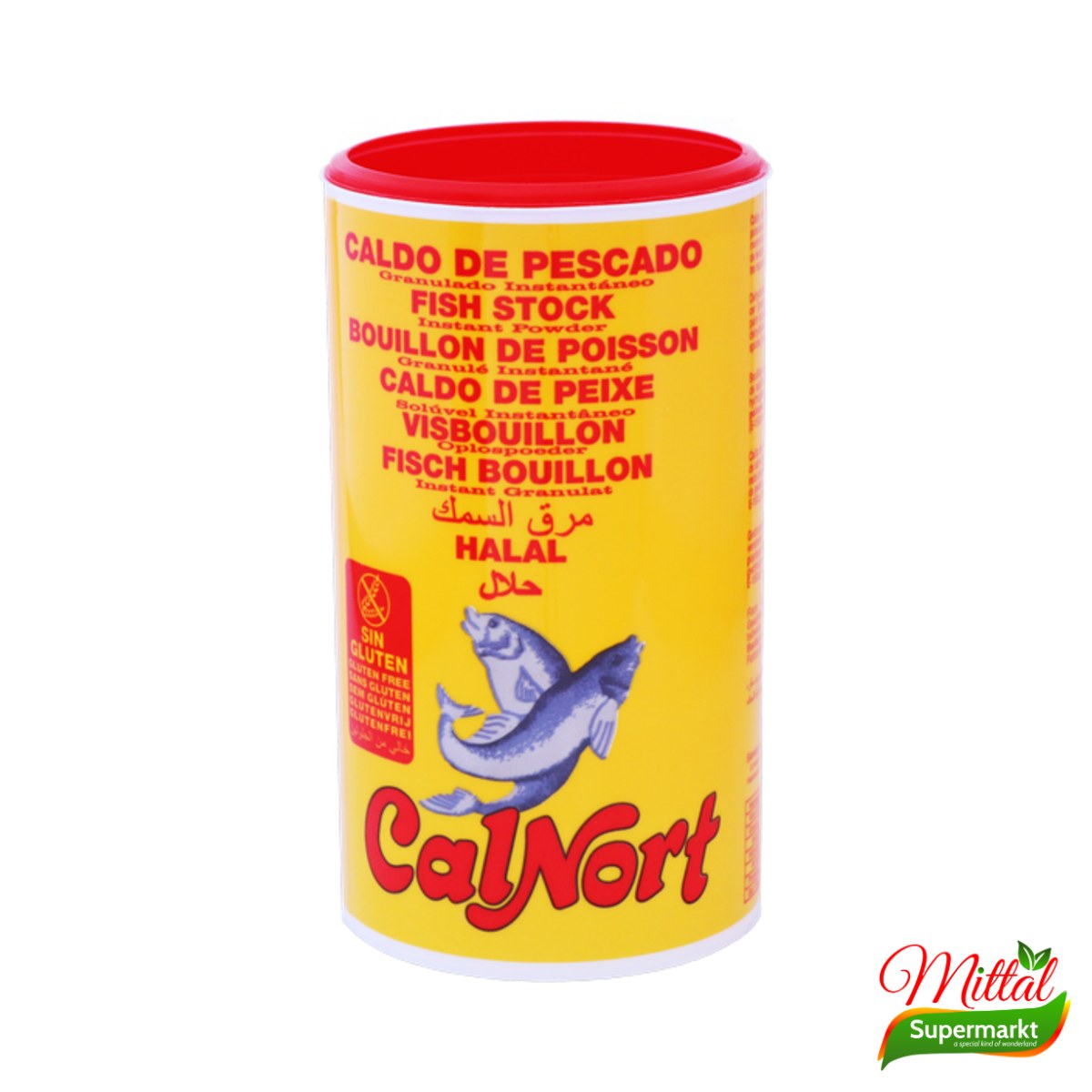 Calnort Visbouillon 1kg, Instant Bouillonpoeder Grootverpakking (Fish Stock Powder)