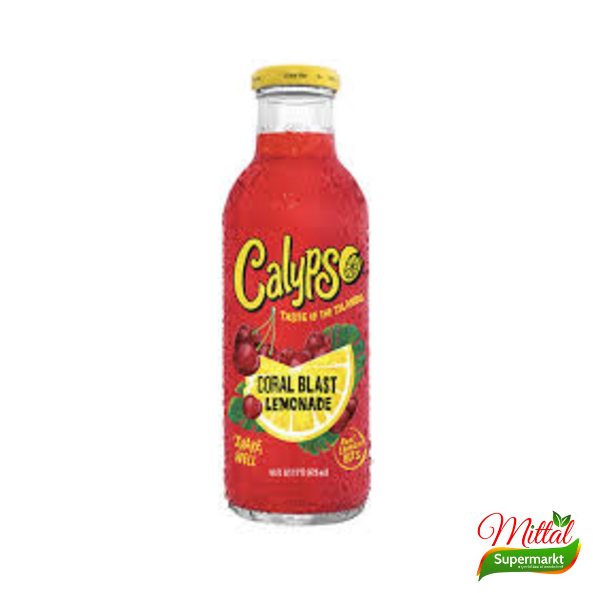 Calypso Coral Blast 473ml, Limonade met Tropisch Fruit (Lemonade Drink)