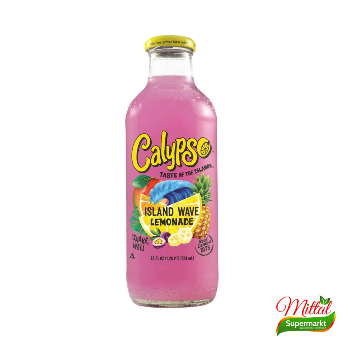 Calypso Island Wave 473ml, Tropische Limonade (Lemonade Drink)