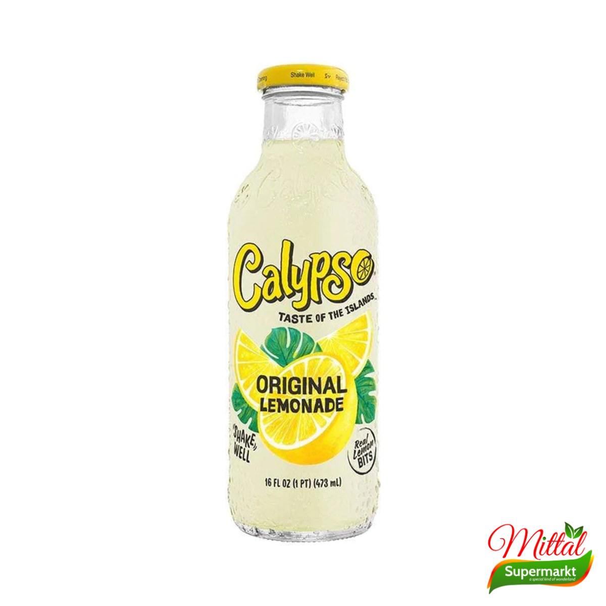 Calypso Original 473ml, Klassieke Limonade met Citroen (Original Lemonade)