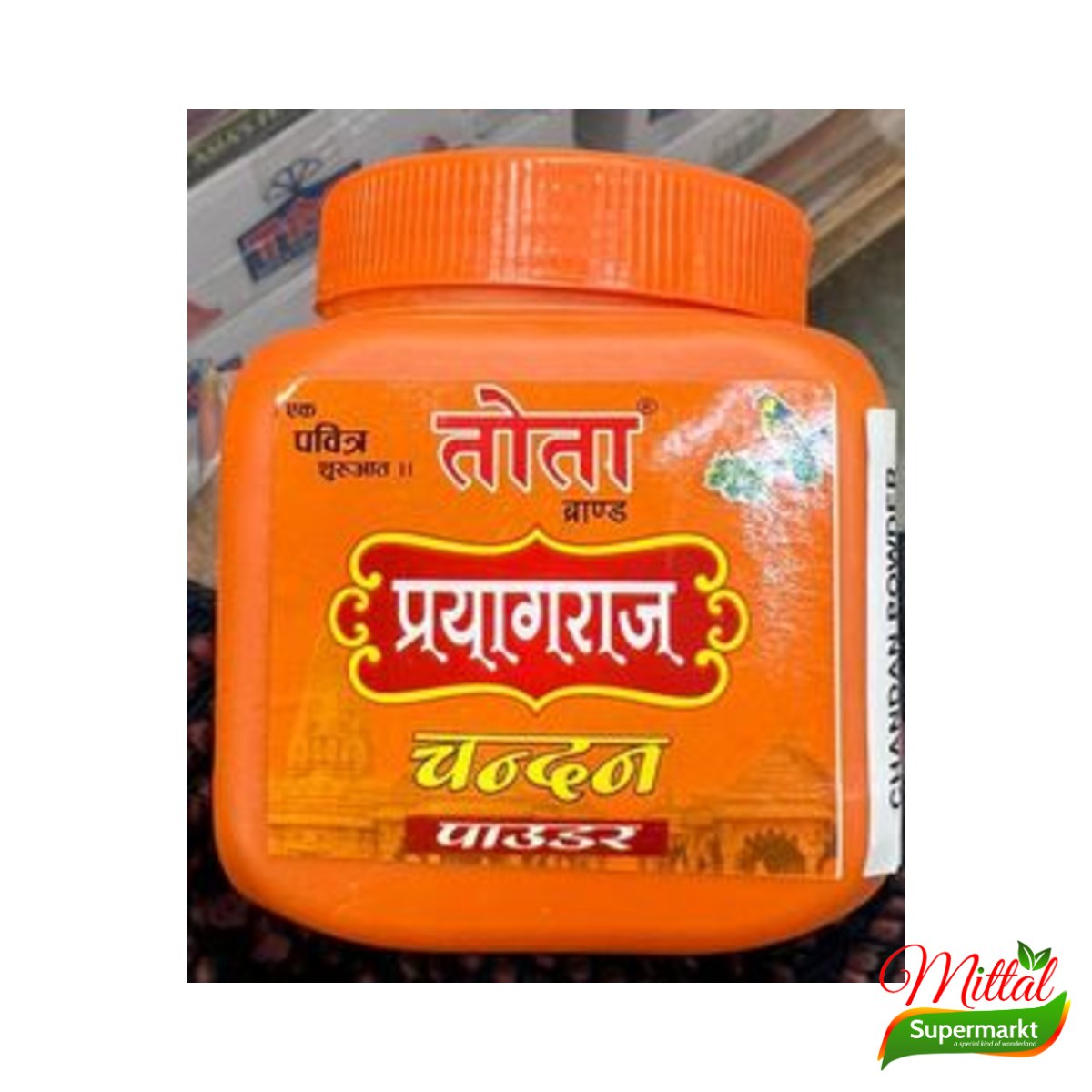 Chandan Powder, Sandelhoutpoeder voor Puja (Sandalwood Powder)