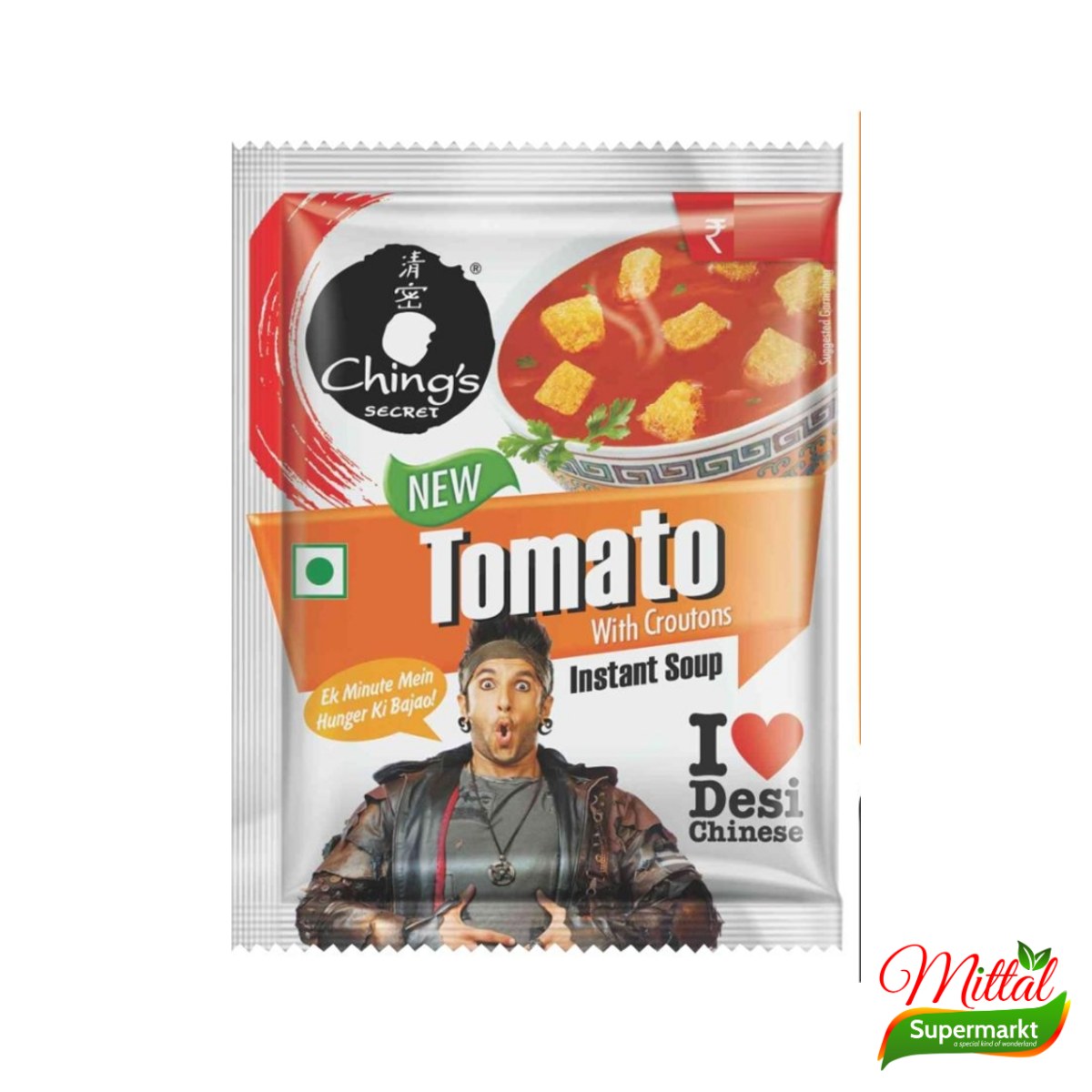 Chings Tomato Soup, Instant Tomatensoep Chinese Stijl (Tomato Soup) - 1+1 Actie