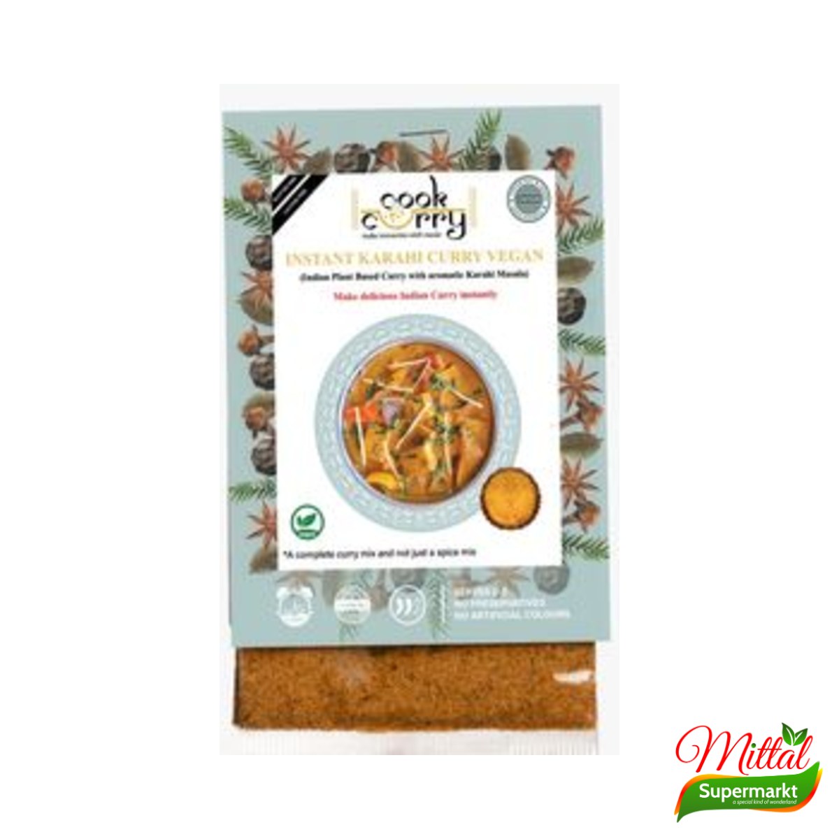 Cook Curry Karahi Vegan, Kant-en-Klare Karahi Currysaus (Karahi Curry)
