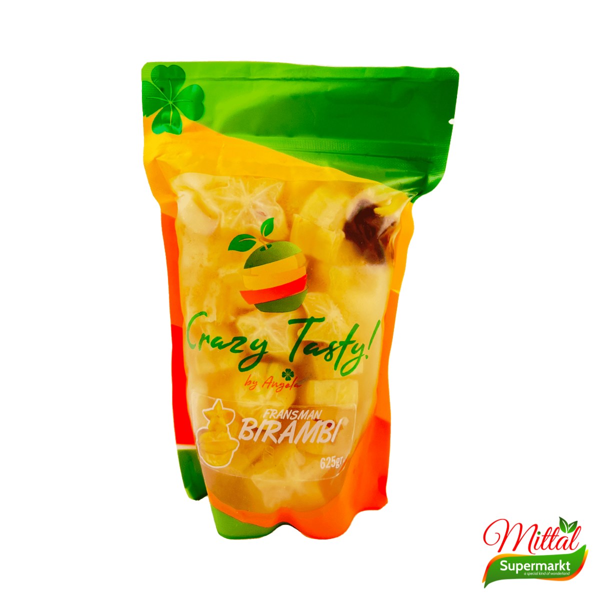 Crazy Tasty Zuurgoed Fransman Birambi 625g, Surinaamse Zoetzure Birambi (Bilimbi)