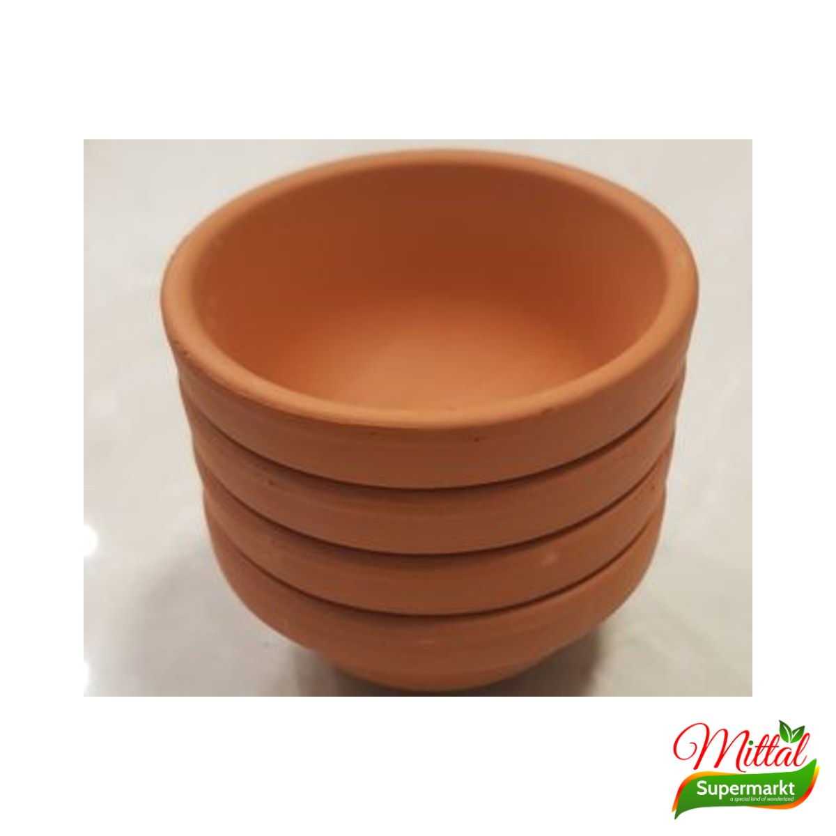 Diya 10cm, Traditioneel Olielampje van Klei (Clay Diya)