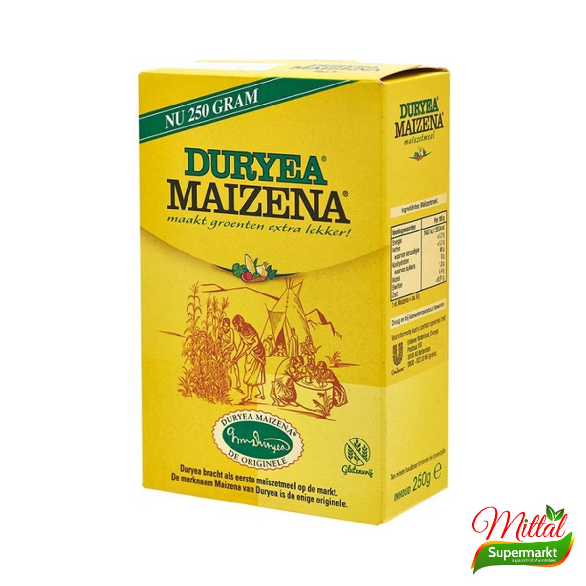 Duryea Maizena 250g, Maïszetmeel om te Binden (Corn Starch)