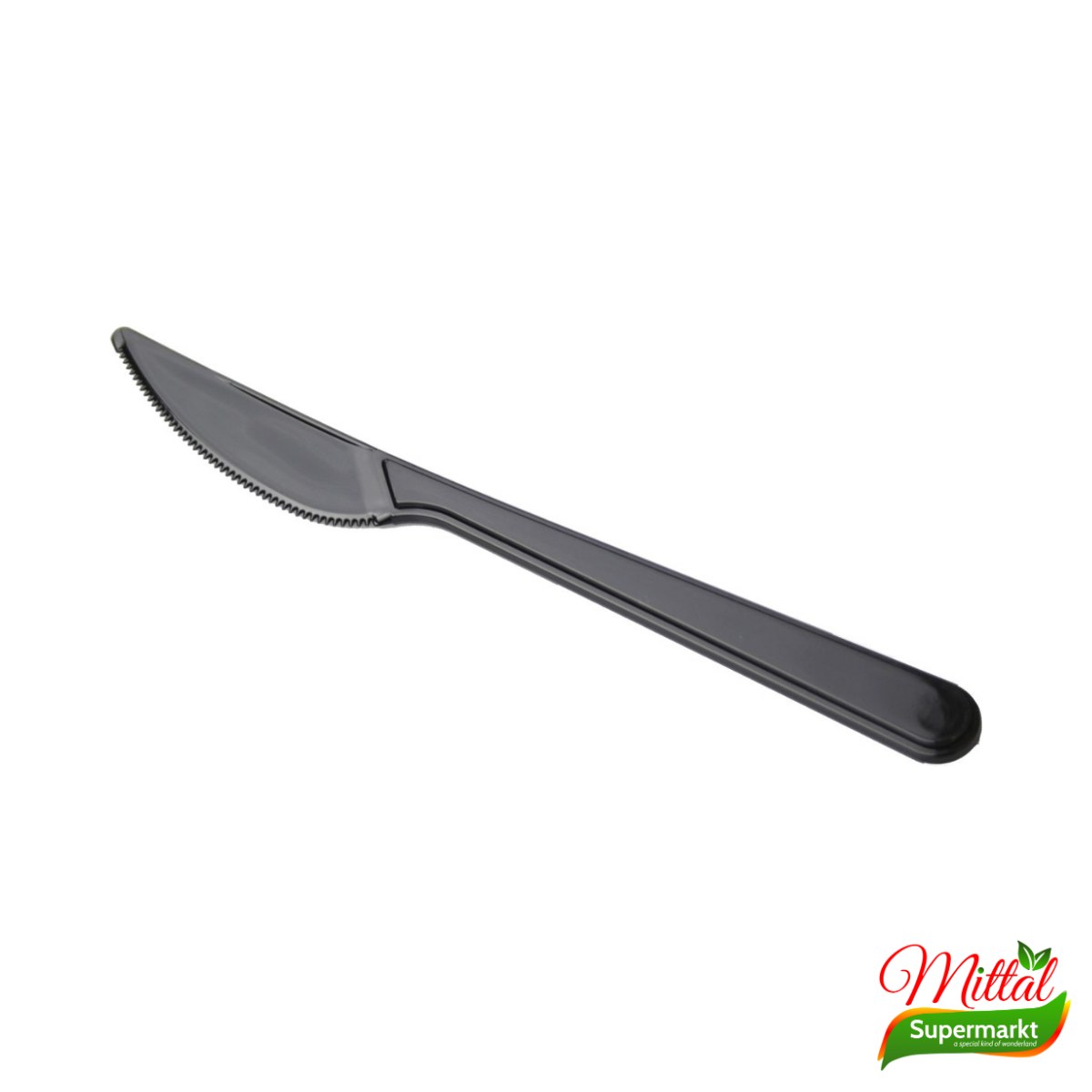 Elly Messen Zwart 50 Stuks, Wegwerpmessen (Disposable Knives)