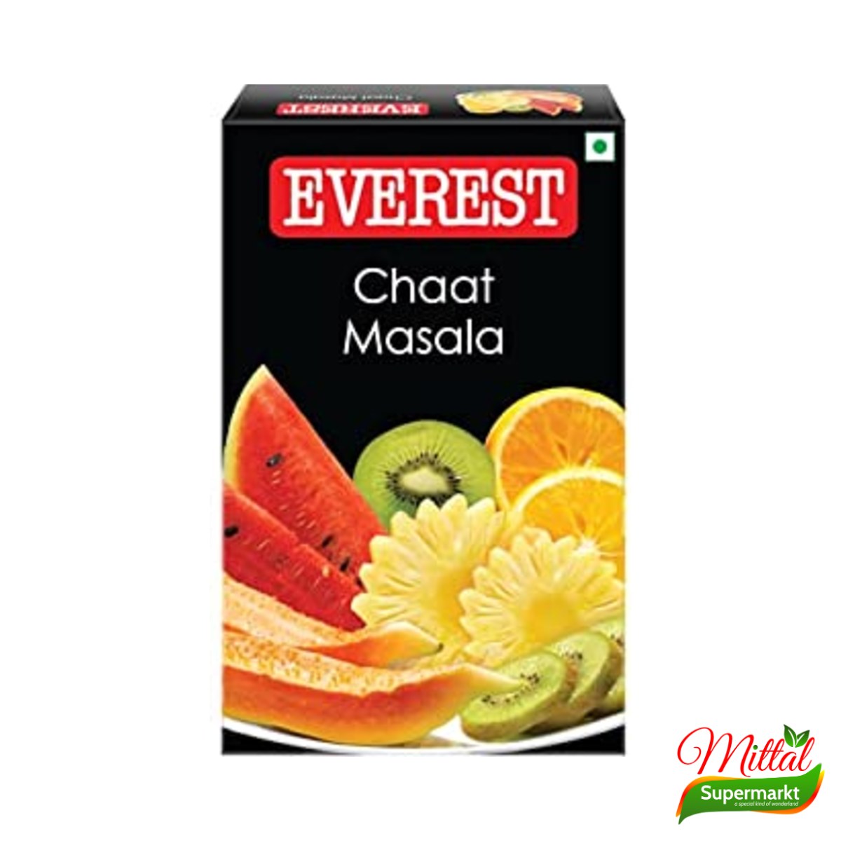 Everest Chhole Masala 100g + 20g Chaat Masala, Kruidenmix voor Kikkererwtencurry (Chole Masala)
