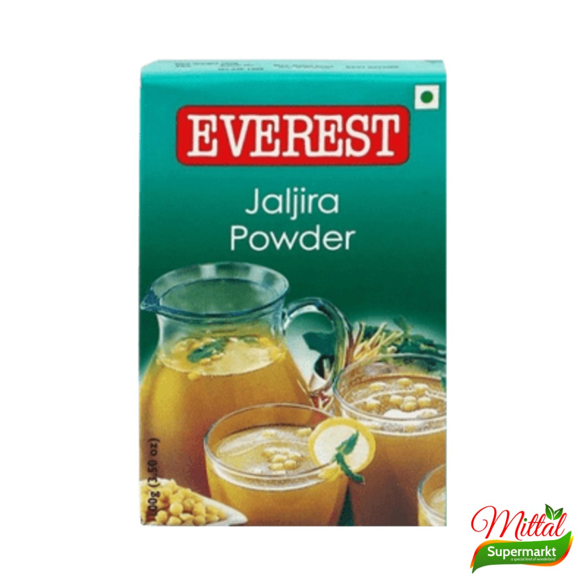 Everest Jaljira Powder, Kruidenmix voor Verfrissende Drank (Jal Jeera)