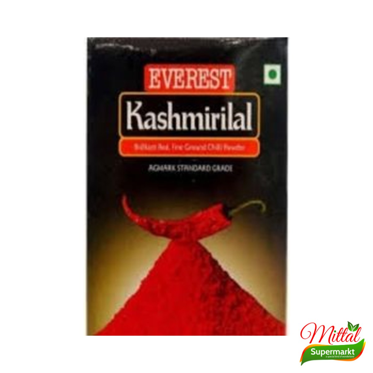 Everest Kashmiri Lal Mirch, Mild Rood Chilipoeder voor Kleur (Kashmiri Chilli)