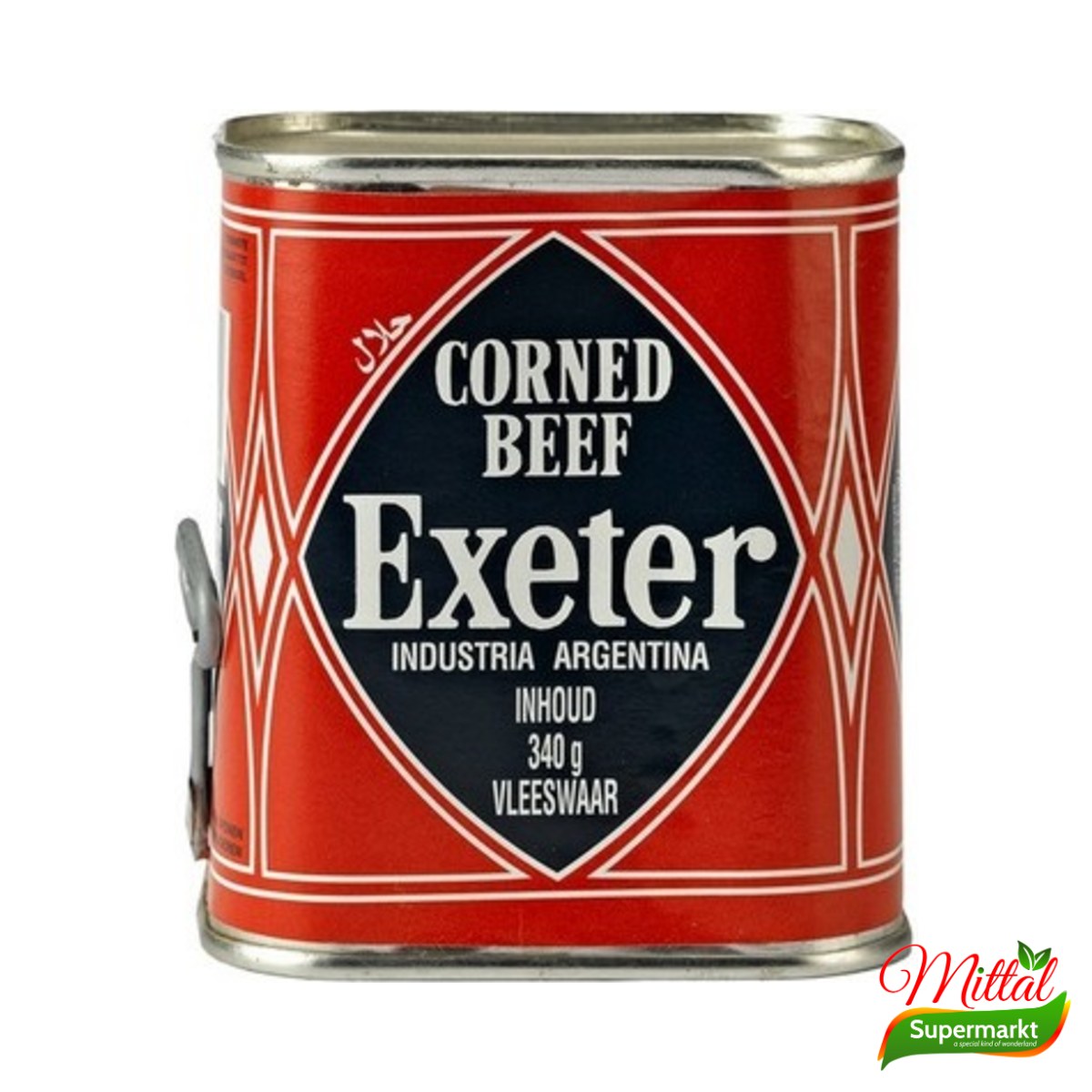 Exeter Corned Beef 340g, Pekelvlees uit Blik (Corned Beef)