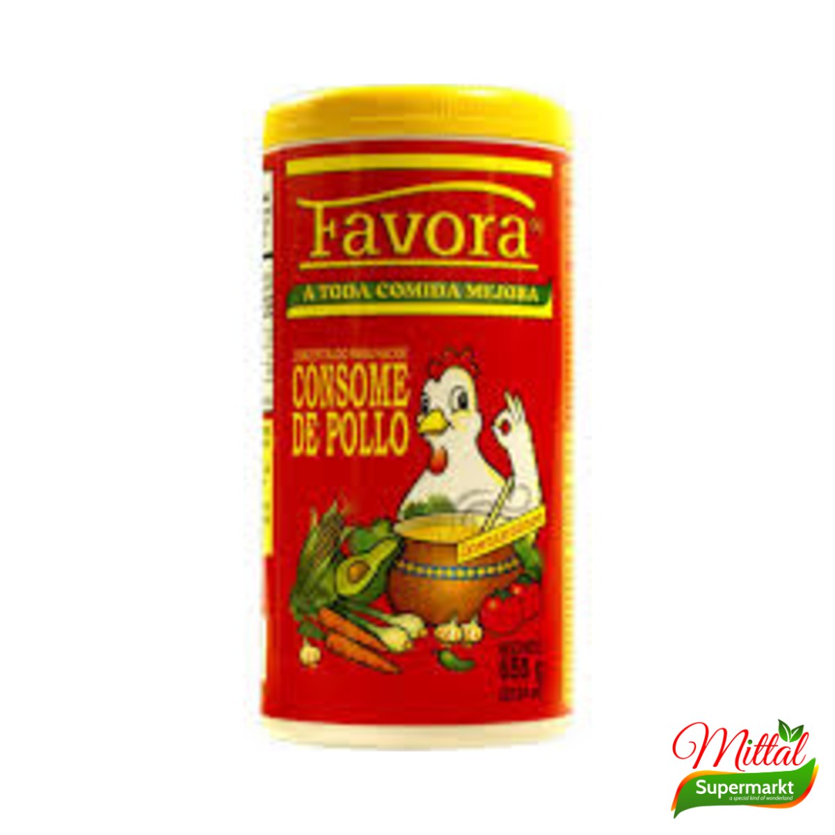 Favora Kippenbouillon 650g, Bouillonpoeder Voordeelverpakking (Chicken Stock Powder) 2 favora kippenbouillon 650g – Favora Kippenbouillon 650g