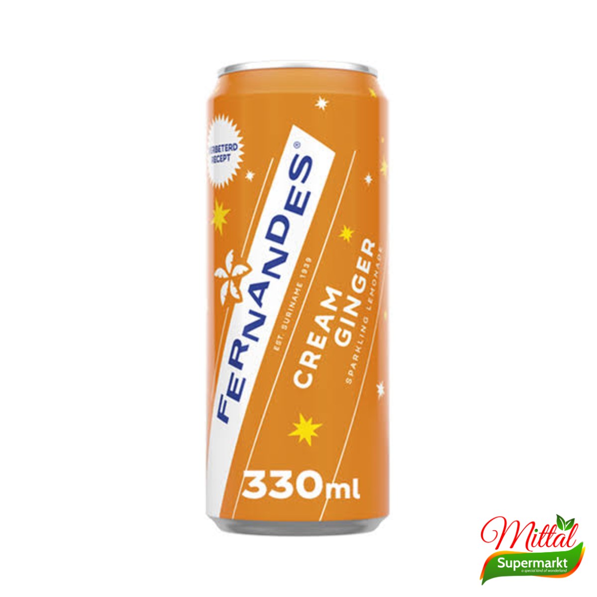 Fernandes Cream Ginger 33cl, Gemberlimonade (Cream Ginger Soda)
