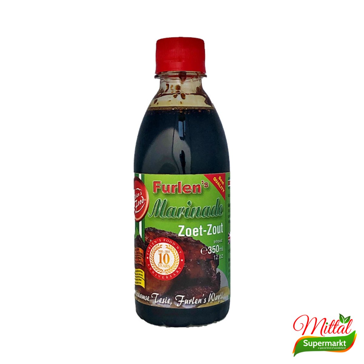 Furlen Zoet-Zout Marinade 350ml, Milde Sojamarinade (Sweet Salty Marinade)