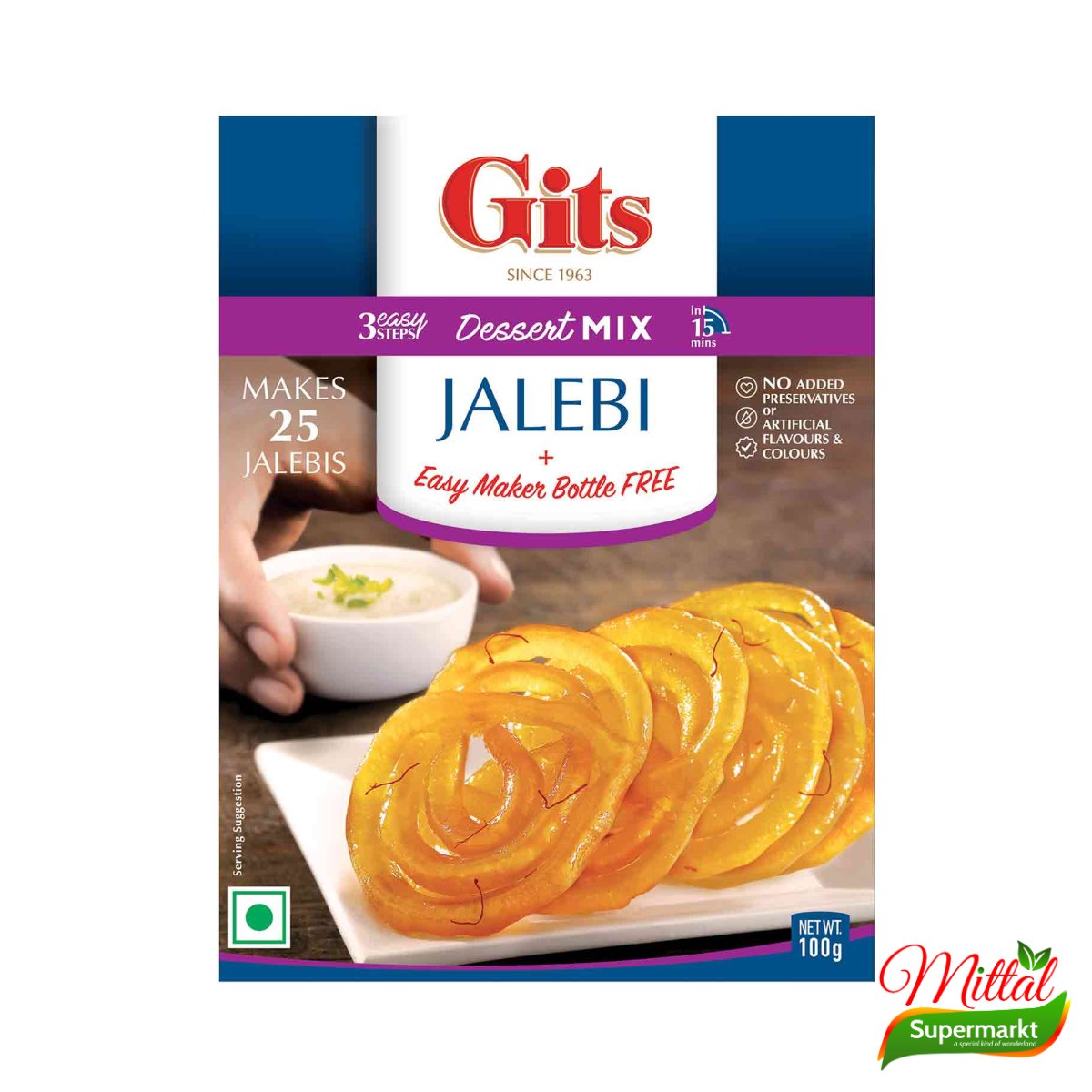 Gits Jalebi Mix, Instantmix voor Jalebi (Jalebi Mix)